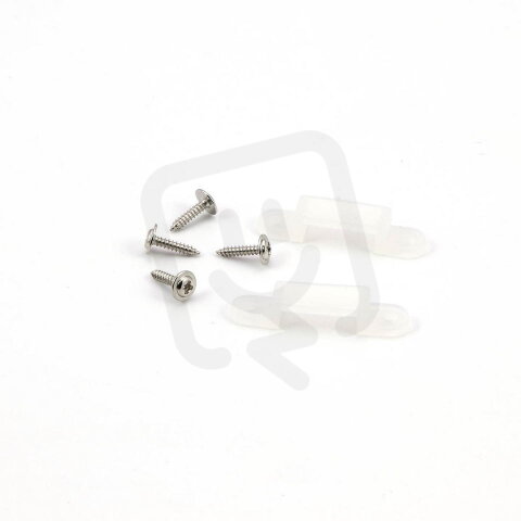 XSNAKE SET OF FIXING CLIP(2pcs)+SCREWS(4