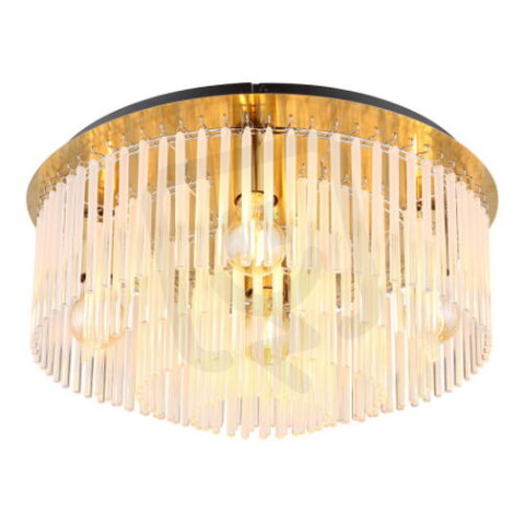 Stropní svítidlo GORLEY zlatá 5x60W E27 IP20 GLOBO 15698D1M