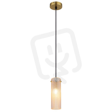 Závěsné svítidlo KAROLO zlatá matná 1x40W E14 IP20 GLOBO 15775H