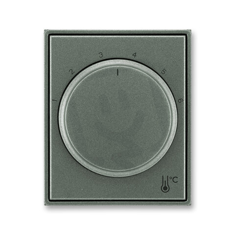 Kryt termostatu s otočným ovládáním, antracitová ABB 3292E-A00300 34