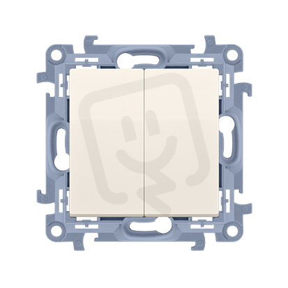 Spínač sériový (přístroj s krytem), řazení 5, 10A/250V KONTAKT SIMON CW5C.01/41