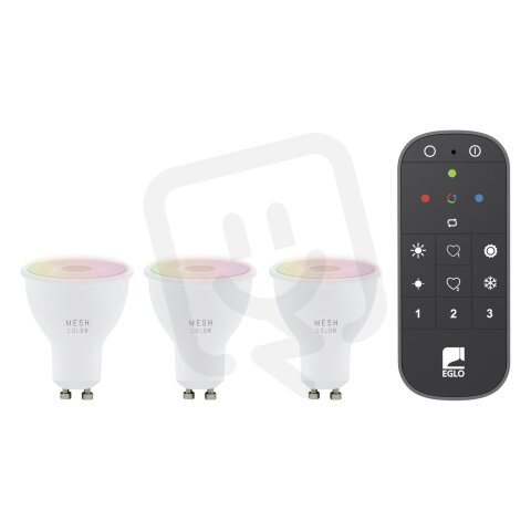 Světelný zdroj SET 3XLM-ZIG-RGB/CCT GU10 4,9W+1XFB EGLO 110398