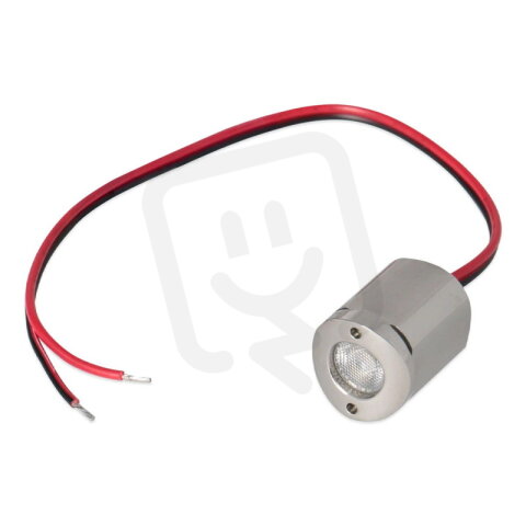 LED světlo do zábradlí, d20x26 mm, 1,2 W, 4000 K, 24 VDC, IP67, 30° symetrické