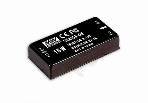 Měnič DC/DC modulový 15W 15V MEAN WELL SKA15B-15