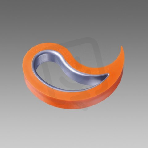 Jedinečná dveřní a okenní zarážka Stoppy Den Braven N5007 oranžová