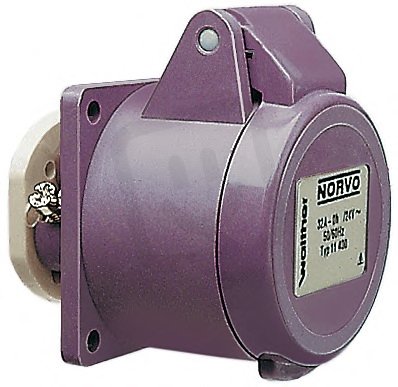 Walther 11441 NORVO Vestavná zásuvka 32A 3P 42V 12h IP44
