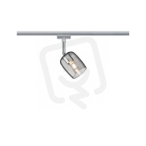 URail spot Blossom matný chrom kouř.sklo max. 10W G9 953.39 PAULMANN 95339