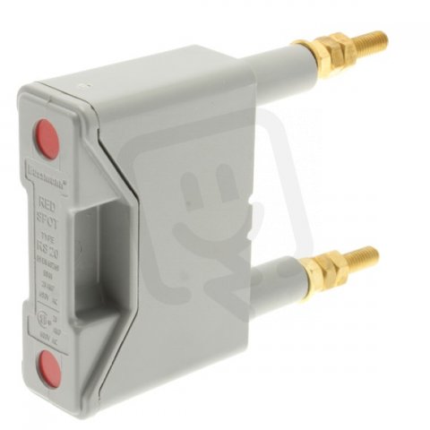 Pojistkový spodek Eaton RS20P-GGY 690V AC, 20A, Šedá
