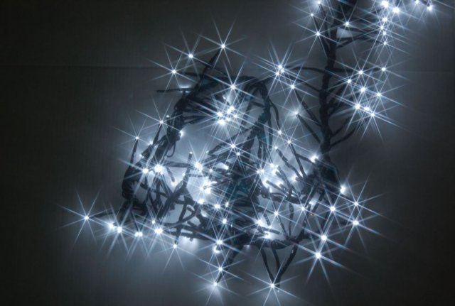 Vánoční řetěz LED venkovní, 14m, 40LED, bílá
