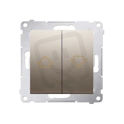 DZP1W.01/44 Žaluziové tlačítko pro ovlád