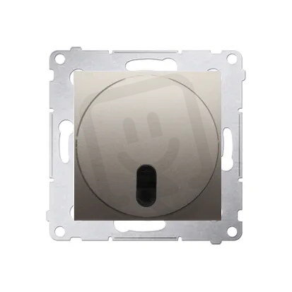 Stmívač s dálkovým ovládáním, (strojek s krytem)20500 W, 230V, zlatá matná