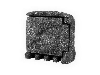 STONE 2ZT zahradní elektro-kámen (2x zásuvka 1x časovač) šedá PANLUX PN42000003