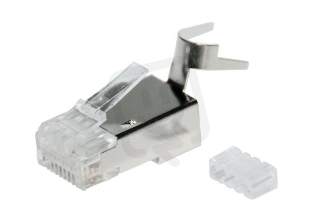 Konektor RJ45 CAT6A STP 8p8c stíněný skládaný na drát SOLARIX 11238907