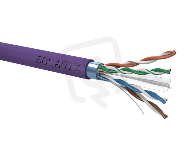 Instalační kabel CAT6 FTP LSOH Dca s2 d2 a1 500m/cívka SOLARIX 26000005