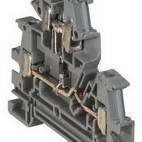 VIKING 3 SVORKA 2 PŘIPOJENÍ NA 2 ÚROVNÍCH S DIODOU 4MM2 (NOVÁ) LEGRAND