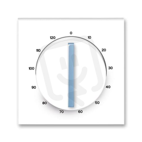 Kryt ovládače časového mechanického 3294M-A00160 41 bílá/ledová modrá Neo ABB