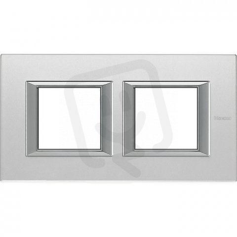 Legrand HA4802M2HVSA BTAX Rámeček2+2 HOR. SKLO MATNÉ