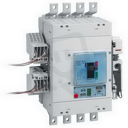 DPX3 630 ELEKTRONICKÁ SPOUŠŤ SG PRO VÝKONOVÝ JISTIČ 4P 630A 100kA LEGRAND 422175