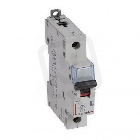 DX3 JISTIČ, 1 PÓLOVÝ, CHAR. D,32A 10000A/16KA LEGRAND 409435