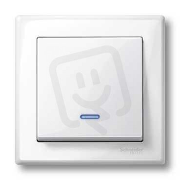 Merten Kryt spínače s průzorem, System M, Polar SCHNEIDER MTN436019