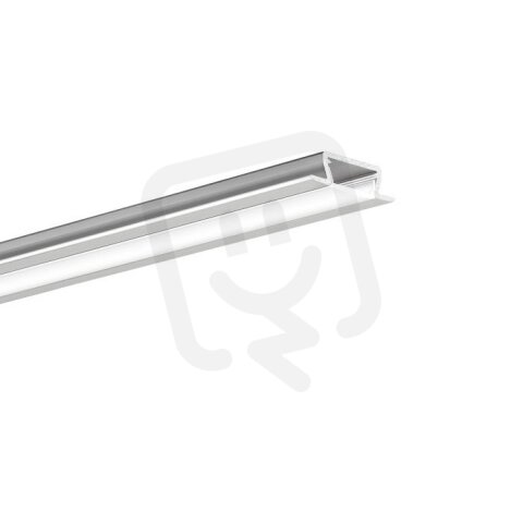 LED hliníkový profil KLUŚ MICRO-NK stříbrná 3m /C1587_3m/ ALUMIA A01587A_3