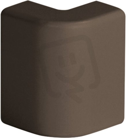 AEM 22X10 B 03118 Pevný vnější roh pro minikanály 22x10 - hnědá IBOCO B03118