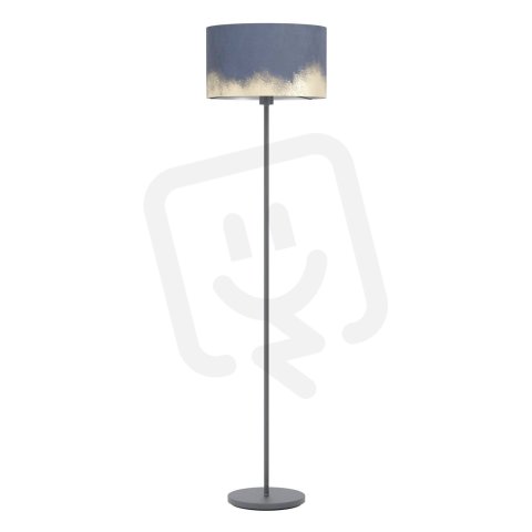 Stojací svítidlo CASUARITA 1xE27 černá/D-modrá-zlatá 40W IP20 EGLO 39976