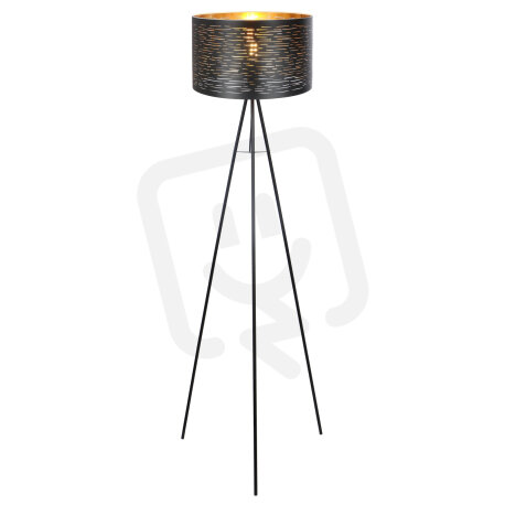 Stojací lampa TUNNO černá 1xE27, max. 40W 230V GLOBO 15342S