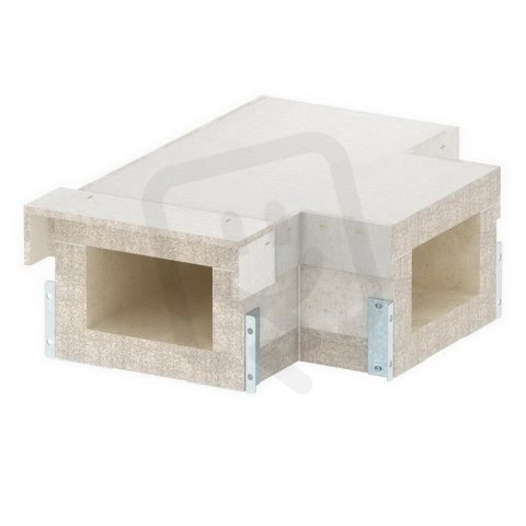 OBO PLCS T091220 Díl T pro PYROLINE Con 200x120 šedá