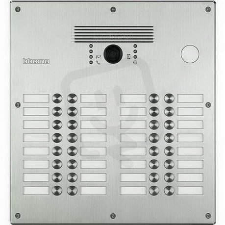 LINEA 300 - ANTIVANDAL INOX VIDEO PANEL S 32 TLAČÍTKY BTICINO 308015