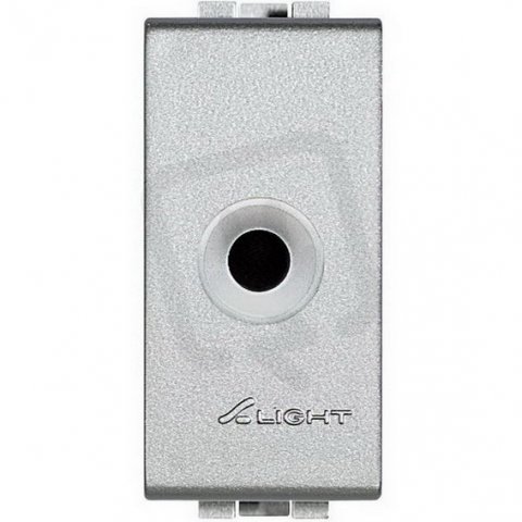 BTICINO LIVINGLIGHT SPÍNAČ KOLÍK ZÁSTRČKY 1MODULOVÝ NT4391
