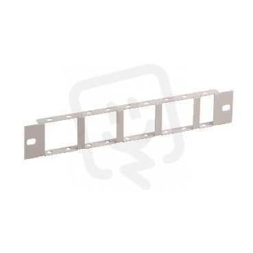 Schneider NSYCRTMH1U9T Patch panel 10', pro 9 modulů 22,5 x 45 mm