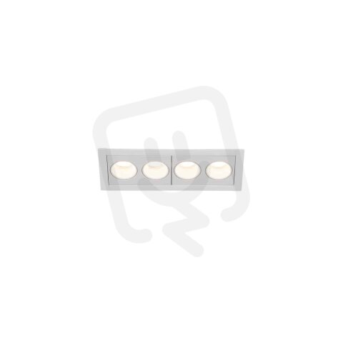 MILANDOS 4, stropní zápustné svítidlo bílé 2700 K 45° SLV 1005409