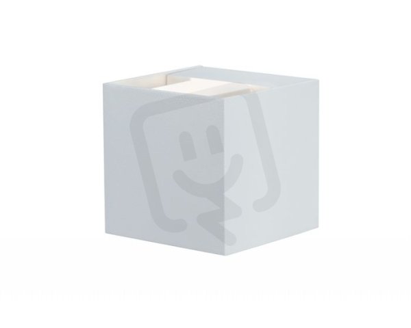 Nástěnné svítidlo LED Cybo hranaté 2x3W bílá 80x80mm 180.01 PAULMANN 18001
