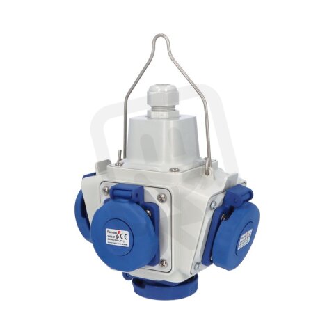 Zásuvkový závěsný box PowerBOX  IP65 5x230V FAMATEL PB1506
