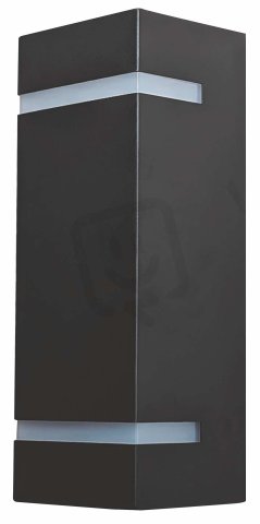 Svítidlo 2xGU10 BRICK Black 2GU10 GREENLUX GXPS002