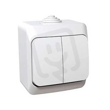 Schneider WDE000550 Přepínač sériový ř.5, bílý