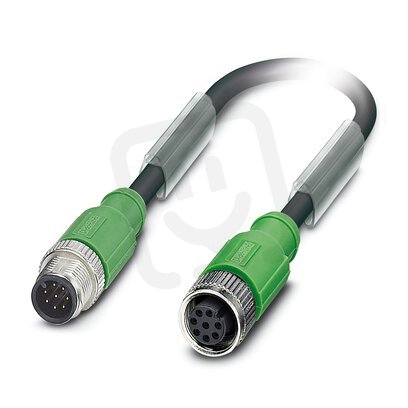 SAC-8P-M12MS/ 3,0-285/M12FS SH Kabel senzoru/aktoru 1191705