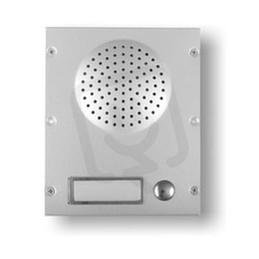 Dveřní audio modul 4+n, série 8000, 1 tlačítko, nerez VIDEX ART. 8837-1/ S