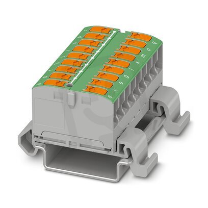 PTVFIX 18X2,5-NS35A GN Blok rozvodek 1019540