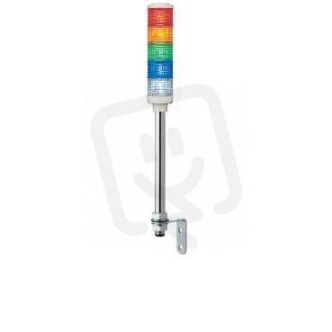 Schneider XVC4M5 Smontovaný signální sloup,40 mm,LED,100-240V,Ru-Oranž-Ze-Mo-Či