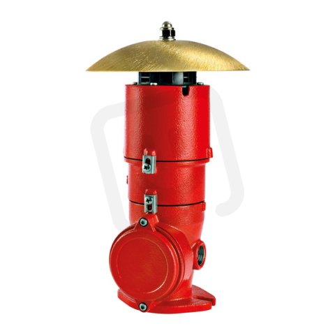 Siréna motorová EX 055 MCT (ATEX EX-D) 240V, ACDC, IP66, 96 dB, červená, 1 tón