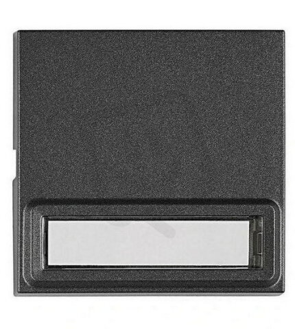 Kryt přístrojů s podsvětleným popisovým polem, antracit SCHRACK EV112211--