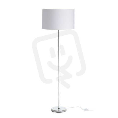 NYC/RON 40/25 stojanová Polycotton bílá/chrom 230V E27 11W RENDL R14079