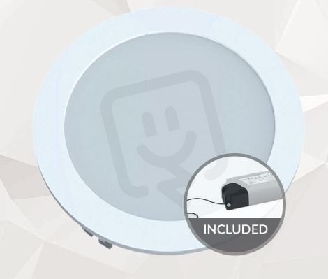 LED downlight slim zapuštěný pr 175 6000