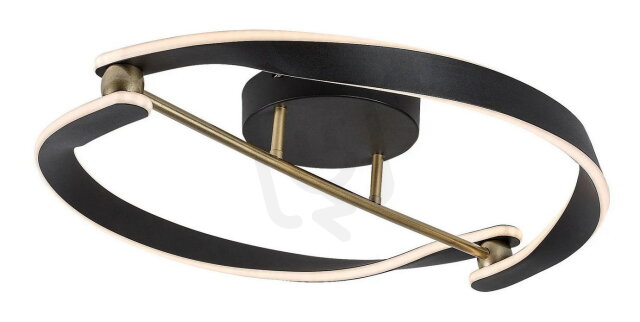 ADALIND černá/ zlatá LED 40W IP20