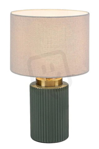 Stolní lampa GLOVY zelená E14 1x MAX 40W IP20 RABALUX 74046