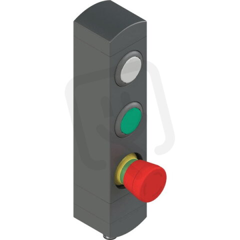 Ovládací jednotka BN 3 prvky (konfigurace A74) 1NO, Konektor M12,12 pólů, IP65