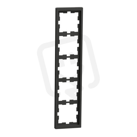 Rámeček Merten D-Life, pětinásobný, antracit, plast SCHNEIDER MEG4050-6534