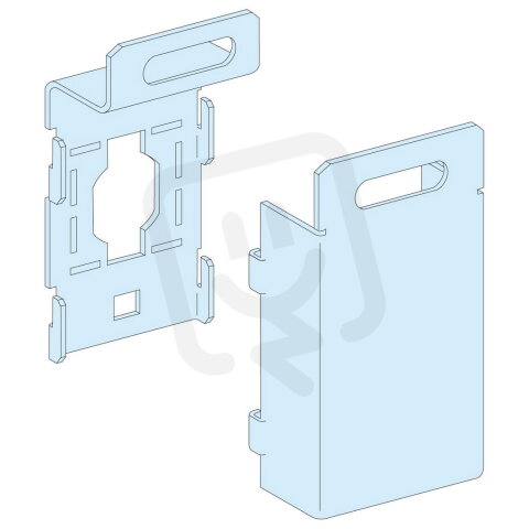 Souprava pro zamykání rukojeti visacím zámkem, IP55 SCHNEIDER LVS08939